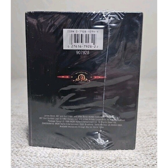 James Bond Collection 007 Gift Set - Vol. 1 (DVD, 1999, 7-Disc Set NEW SEALED - Picture 4 of 7